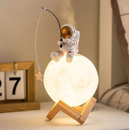 LunaMist™ - Humidificateur Astronaute avec Lampe Lune