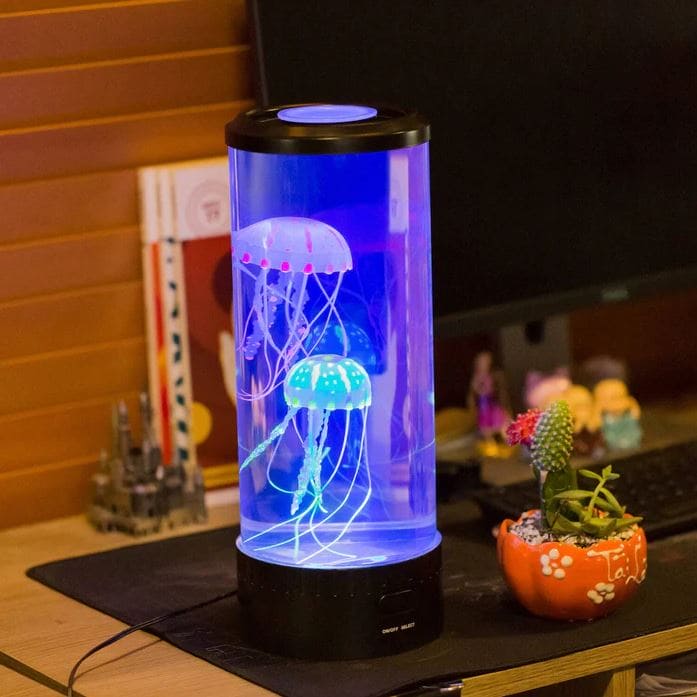 Aquaglo ™ - Aquarium lamp with jellyfish