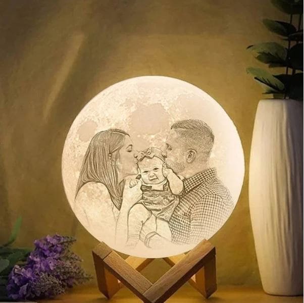 MoonGlow™ - Lampe Lune Personnalisée