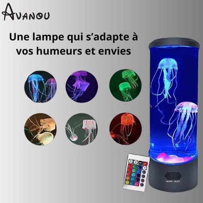 Aquaglo ™ - Aquarium lamp with jellyfish