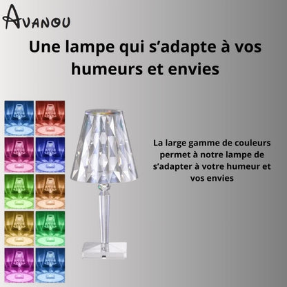 Crystaht ™ - Crystal effect candlestick lamp