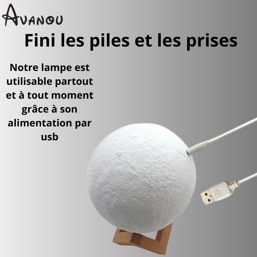 MoonGlow™ - Lampe Lune Personnalisée