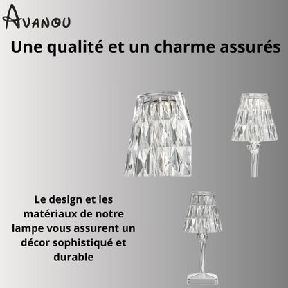 Crystaht ™ - Crystal effect candlestick lamp