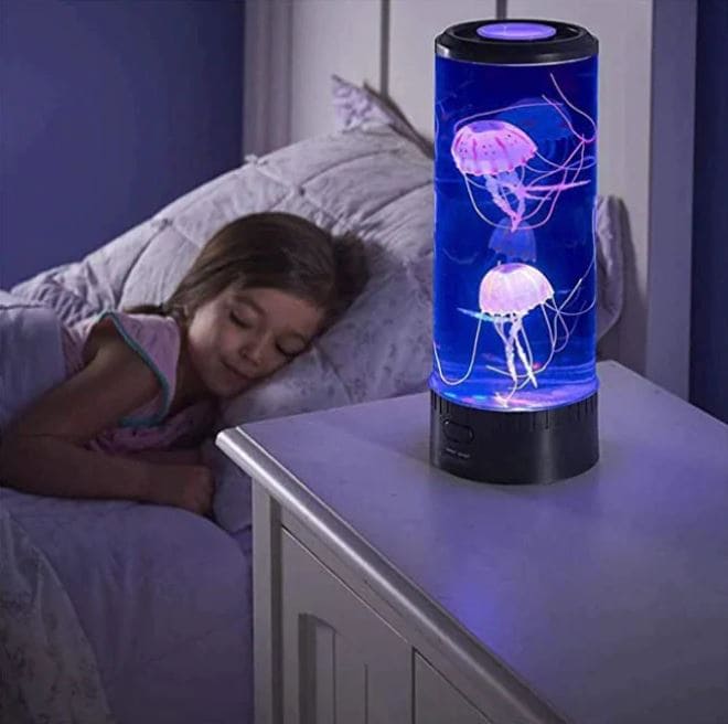 Aquaglo ™ - Aquarium lamp with jellyfish