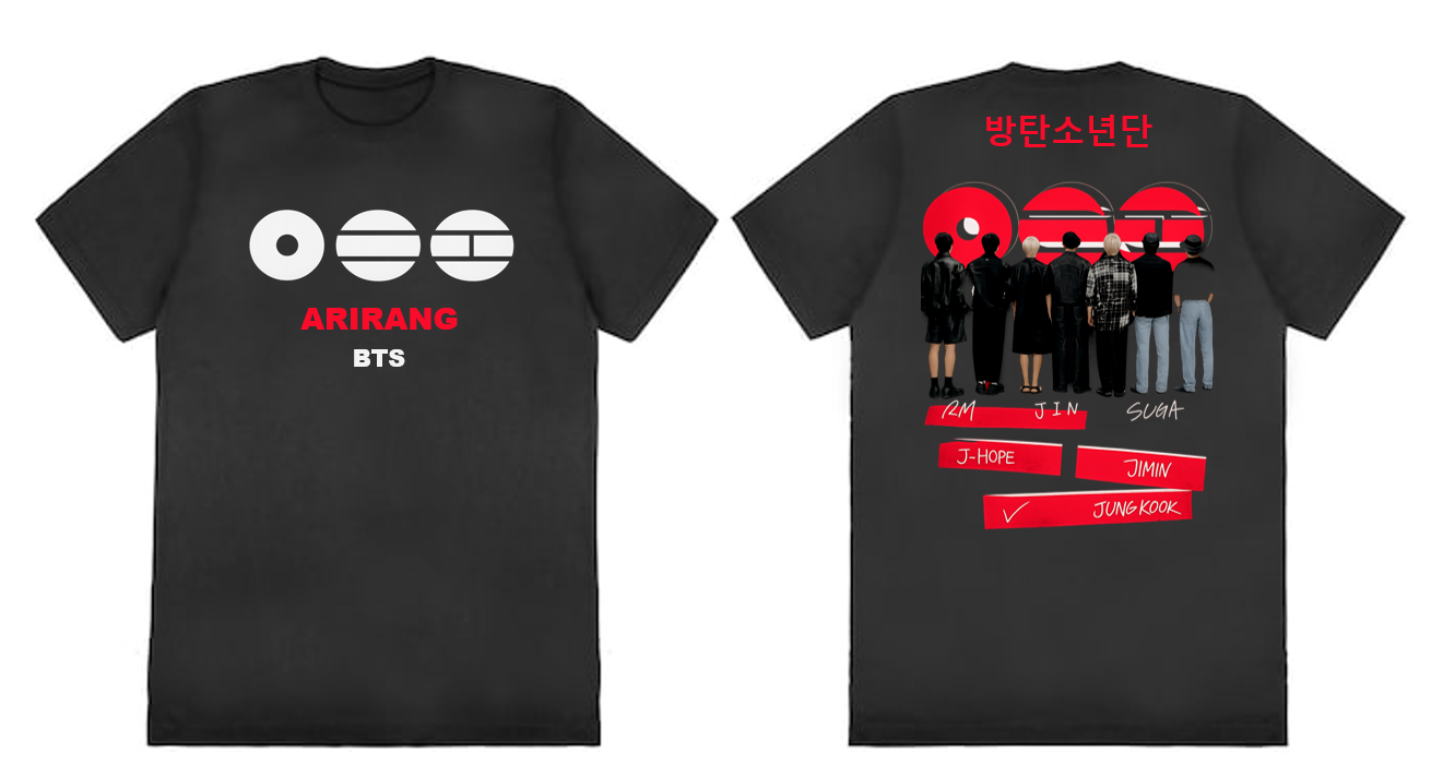 Polo BTS Army Arirang