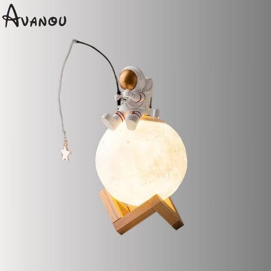 Humidificateur Astronaute avec Lampe Lune