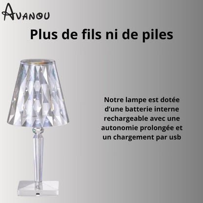 Crystaht ™ - Crystal effect candlestick lamp