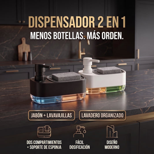 DISPENSADOR 2 EN 1