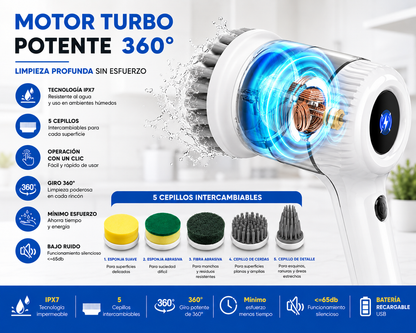 Cepillo Limpieza Total 360