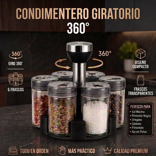 CONDIMENTERO GIRATORIO